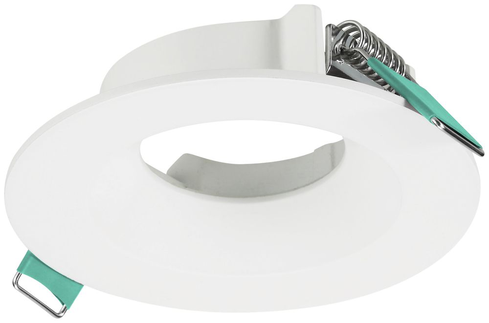 Einbaurahmen LUDOSPOT 50 ROUND FIX, EB-Ø70mm, IP44, weiss