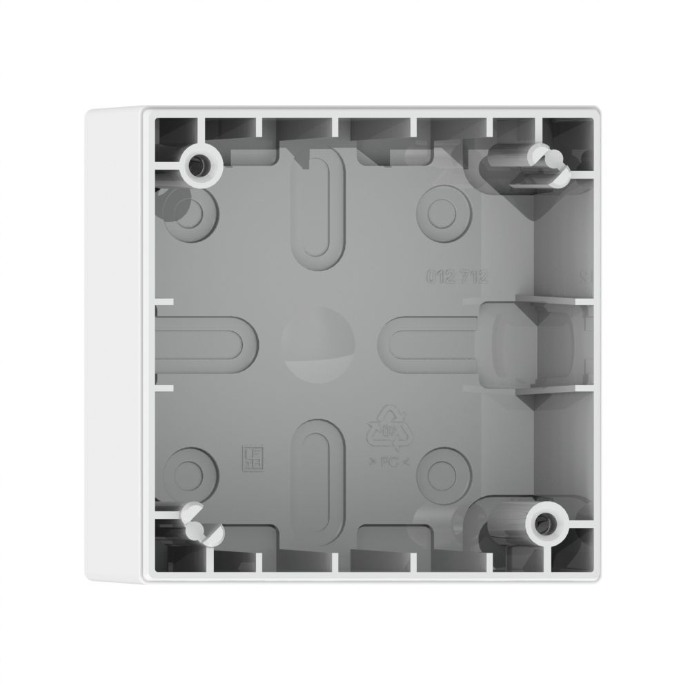 AP-Rahmen I SIDUS 38mm weiss glänzend