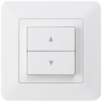 UP-Storenschalter kallysto.trend weiss mit 2 Funktionstasten Steckklemmen