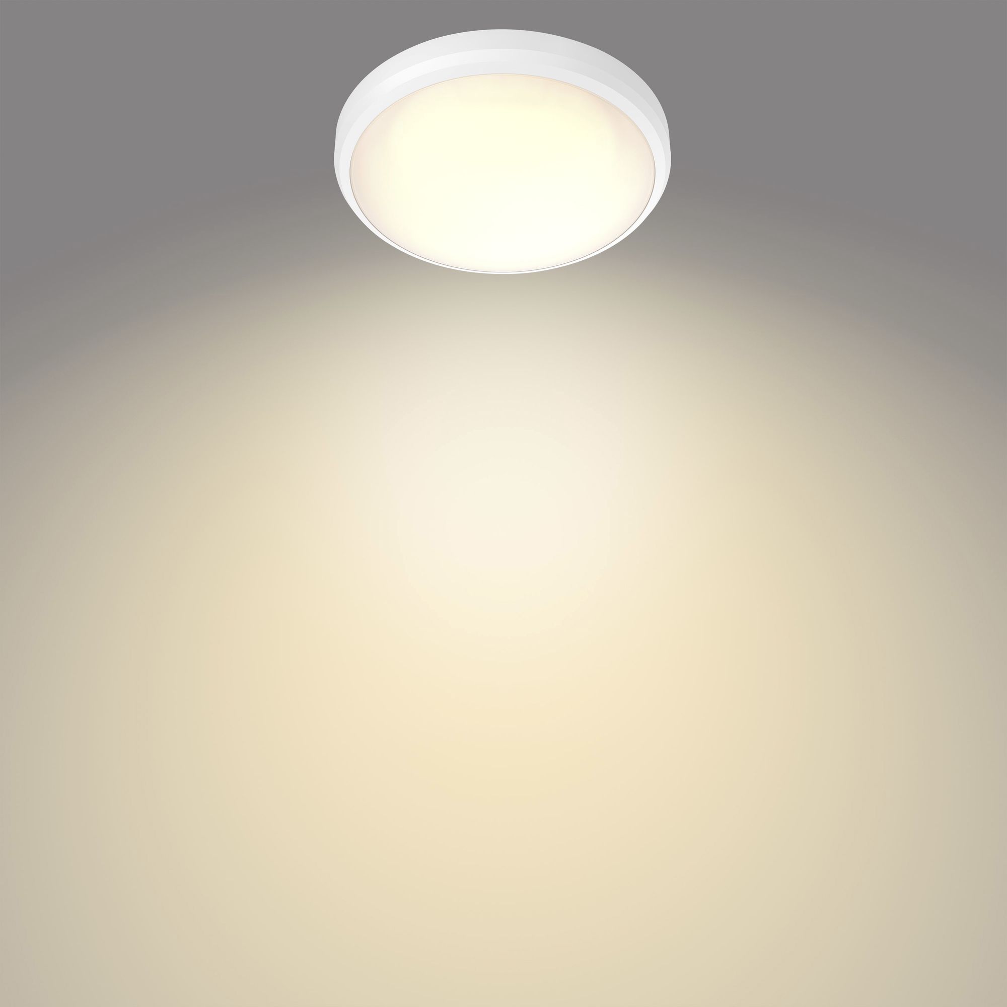 LED-Deckenleuchte Philips Balance 6W 600lm 2700K IP44 Ø220mm weiss