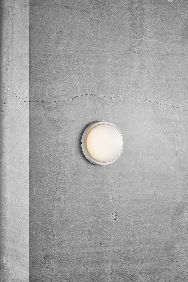 LED-Decken-/Wandleuc.Nordlux Cuba Energy Round 6.3W 700lm 3000K IP54 Ø175mm ws