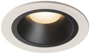 LED-Downlight SLV NUMINOS M 17.5W 1460lm 2700K 40° DIM Ø105×68mm ws/sz