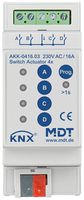 Actionneur-commutateur KNX AMD MDT AKK-0416.03 4-can 16A 230VAC 2UM