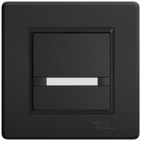 UP-Universaltaster EDIZIO.liv UNI SNAPFIX® 5…48V o.LED 1× 2-Tbed.Pap.sz