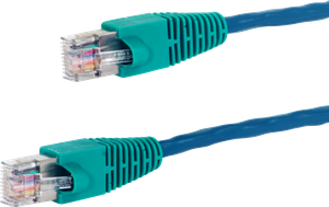 Câble patch S/UTP 2RJ45 20m vert sans halog.