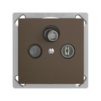 Prise d'antenne INC SAT DB52 EDIZIOdue coffee avec IEC/F