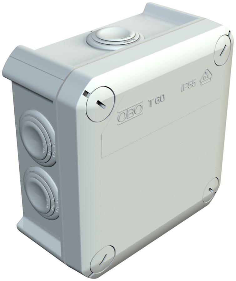 Boîte de dérivation T60 Bettermann grc, s.halog.IP55-IP66