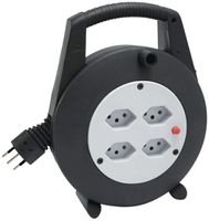 Kabelabroller Brennenstuhl Vario-Line 20m 4×T13 schwarz/lichtgrau