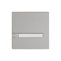 Taste 1/1 EDIZIO.liv SNAPFIX® f.KNX-&UNI m.LED m.Papier 1-Tastenbed.hgu