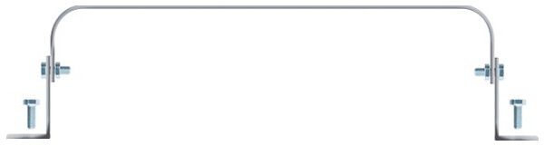 Montagebügel DOTLUX, 300×40×130mm, einstellbarer, für LED-Hallenstrahler