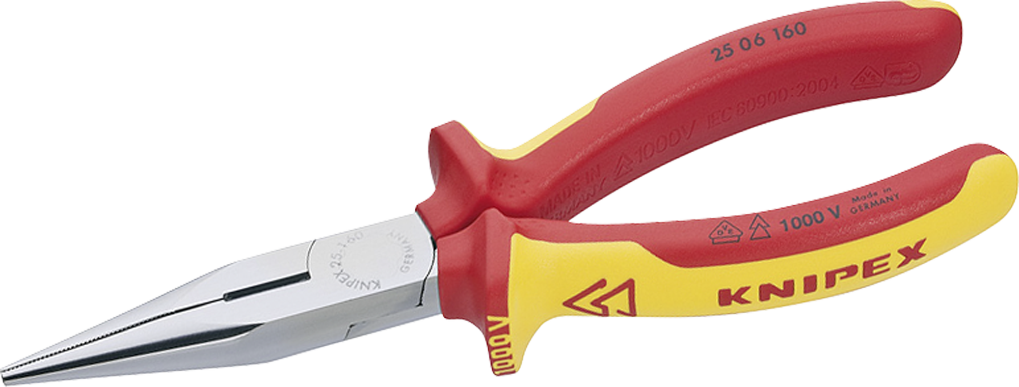 Telefonzange KNIPEX mit Schneidevorrichtung VDE gerade 160mm