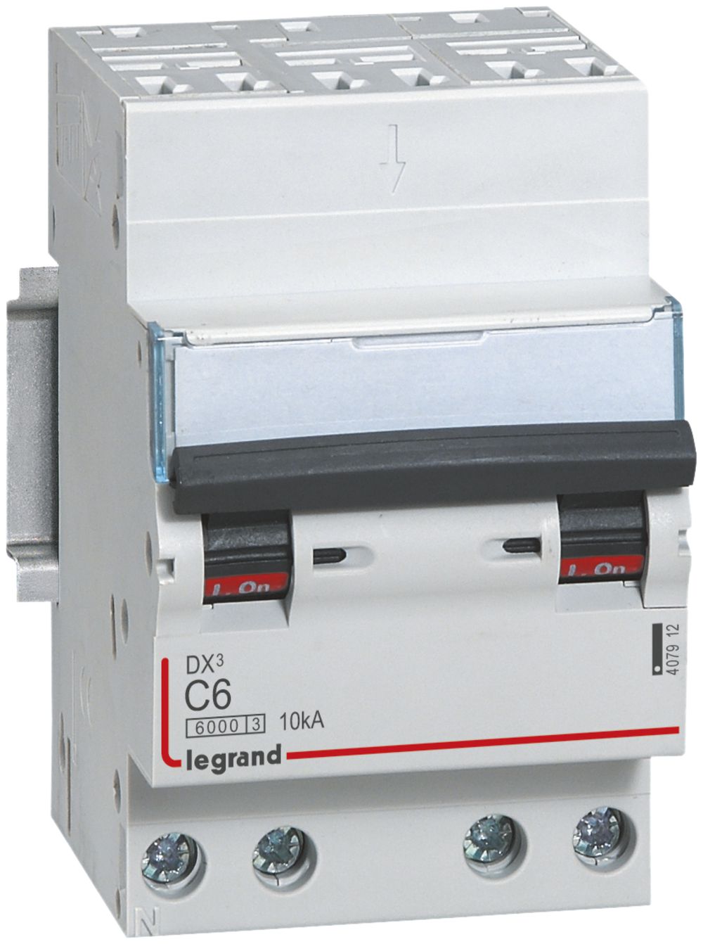 Leitungsschutzschalter Legrand C 4P 6A 6000A/10kA Steckanschl.