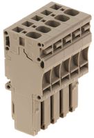 Stecker Weidmüller ZP 4/1AN/5 Zugfeder 4mm² 5L beige