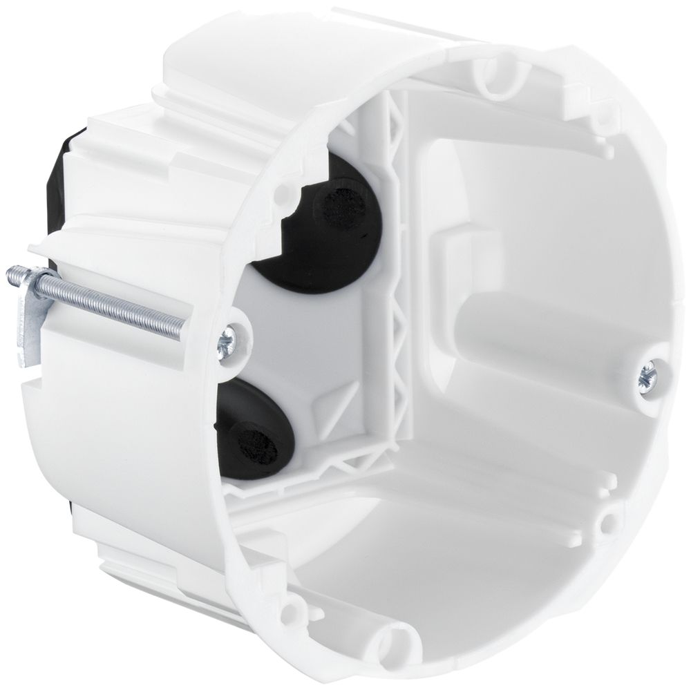 Hohlwanddose AGRO Quickbox ECON, 1×1 Ø83mm luftdicht weiss