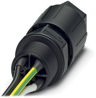 Passacavo QUICKON 3LPE M20 1.5mm² Ø8…13mm con dado + cavo 0.5m nero