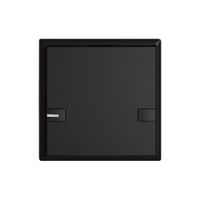 KNX-Taster RGB EDIZIO.liv SNAPFIX® Temperaturfüh.RGB-LED 1×T 2-Tbed.sz