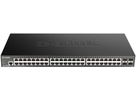 Switch D-Link DGS-1250-52X/E, 52-Port smart managed Layer2/3 Gigabit