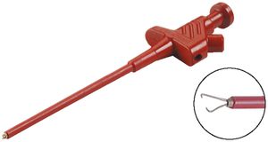 Klemmprüfspitze KLEPS 30 4mm System, rot