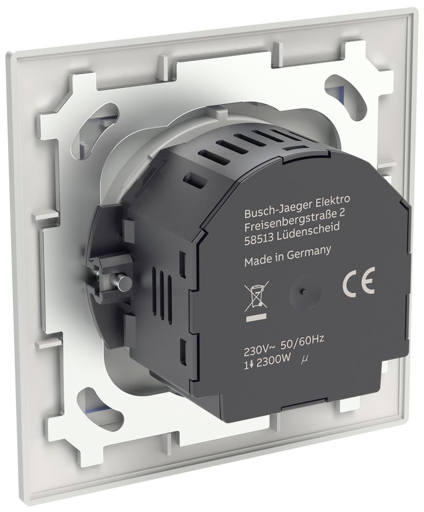 UP-Raumthermostat ABB SIDUS B heizen NO/NC 230VAC/10A 5…30°C ws