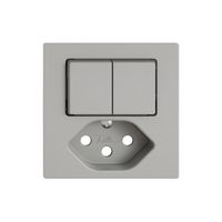 Montageset EDIZIO.liv SNAPFIX® für Kombi.T13 mit 2 Druckknöpfen hgu