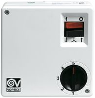 Régulateur à 5 vitesses SCRR5 p.ventilateurs d.plafond Nordik Evolution