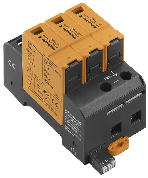 Parasurtension Weidmüller VPU AC II 3 R 300/50