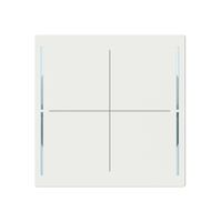Bedienelement ABB SIDUS touch E free@home mit BCU 1…4-fach weiss