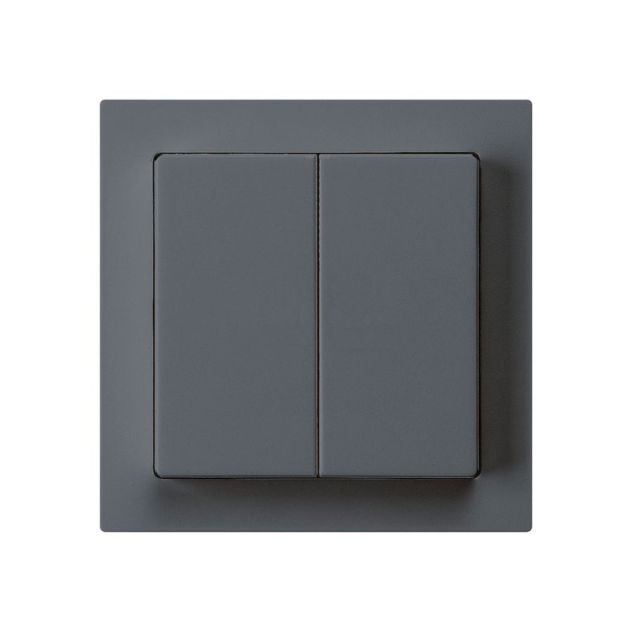 UP-Schalter kallysto 1/3+3/1P anthrazit