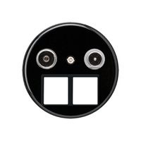 Multimediadose basico TV-R Bauart A 19dB 2GHz schwarz