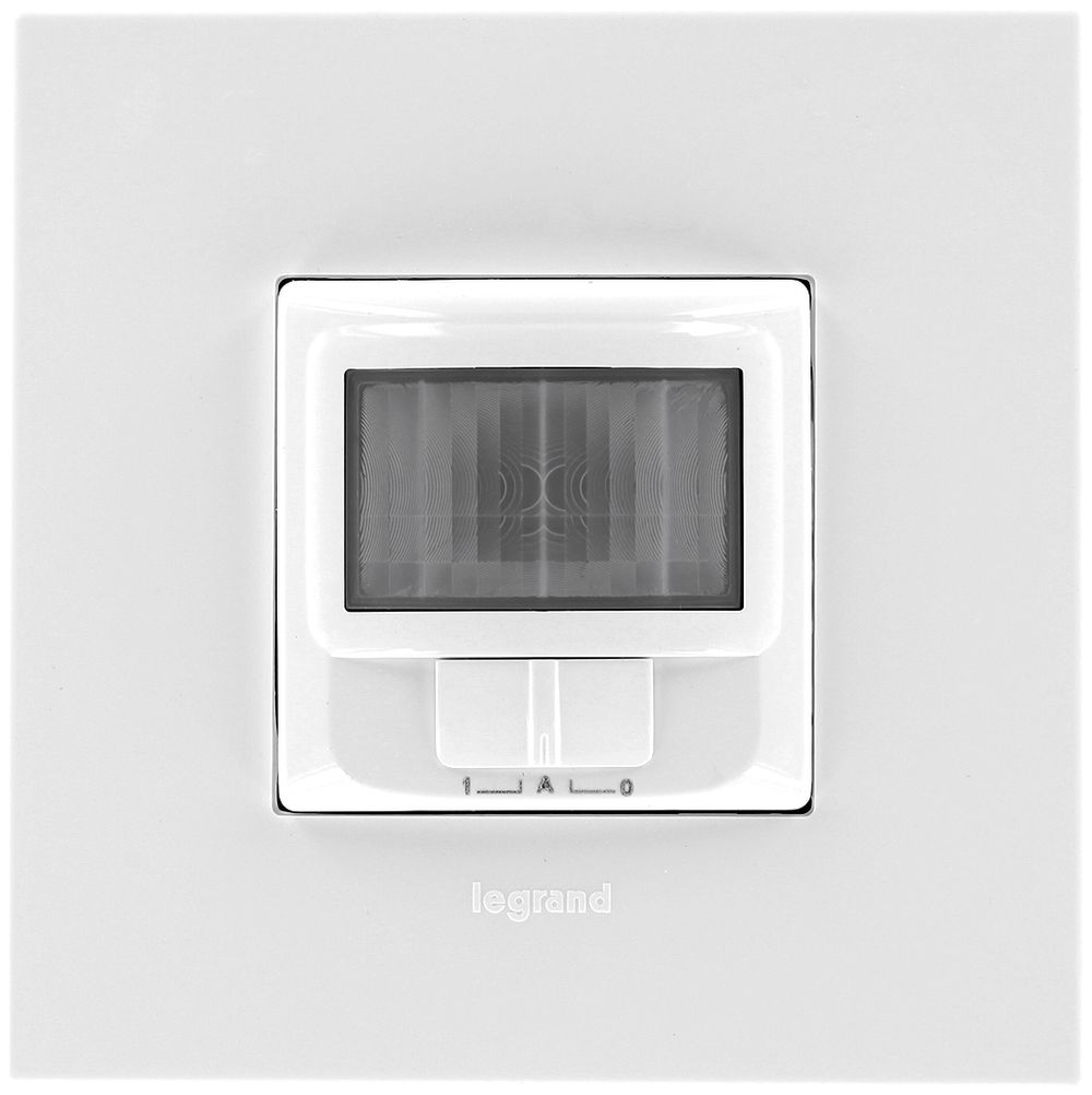 Détecteur de mouvement ENC Arteor 250W 2L avec interrupteur H/0/A blanc