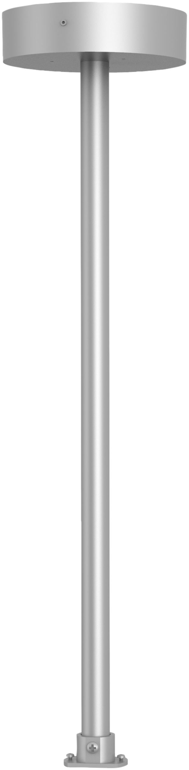 Sospensione tubo Ulysse 475mm con rosone Ø128×33mm e cavo, DALI, argento