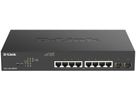 Switch D-Link DGS-1100-10MPV2/E, 10-Port smart managed Layer2 Gigabit PoE+