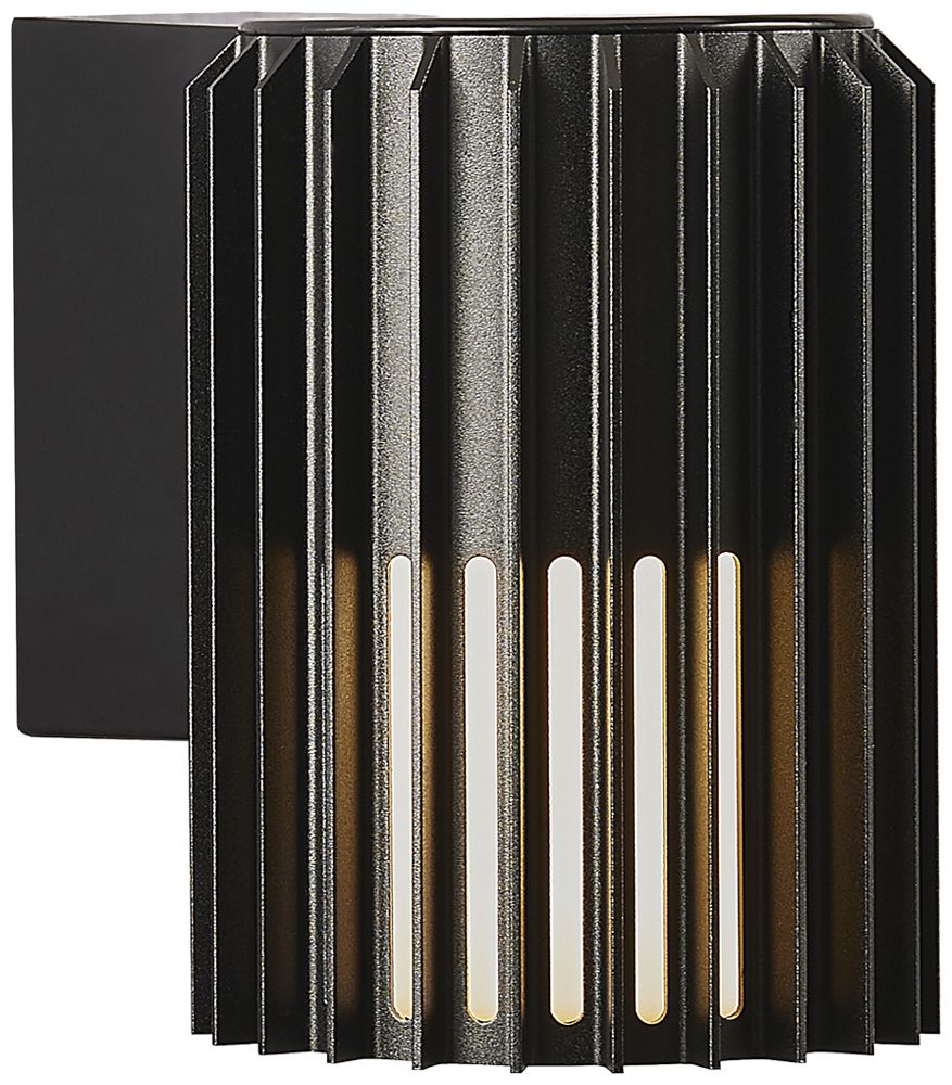 Applique Nordlux ALUDRA 1×E27 15W IP54 Ø124mm nero