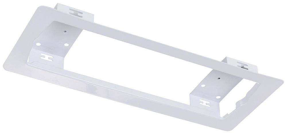 Cadre d'encastrement SLV P-LIGHT 395×157×37mm acier blanc