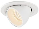 EB-LED-Downlight SLV NUMINOS GIMBLE S, 8.6W 250mA 720lm 2700K 40° ws