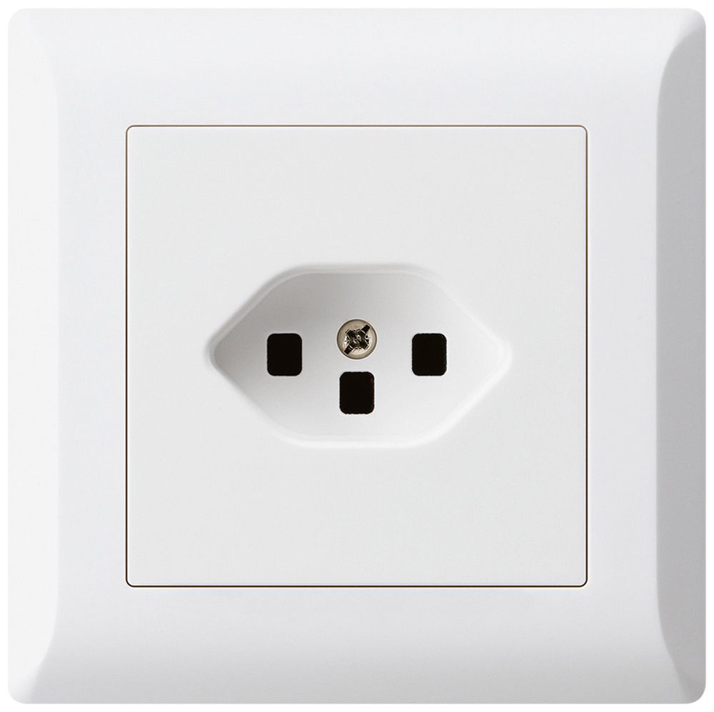 Presa INC kallysto.line T23 bianco con morsetti ad innesto