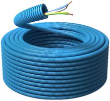 Installationsrohr vorverdrahtet KRFWG PM M20 blau H07V-U 3×1.5mm² bl/ws/gn-gb