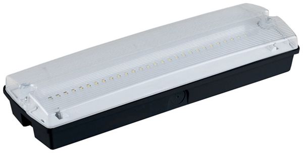 Lum.d.voi.d.sec.LED Sylvania LifeSafe IP65 en saillie/à encastrer 200lm 3hbt no