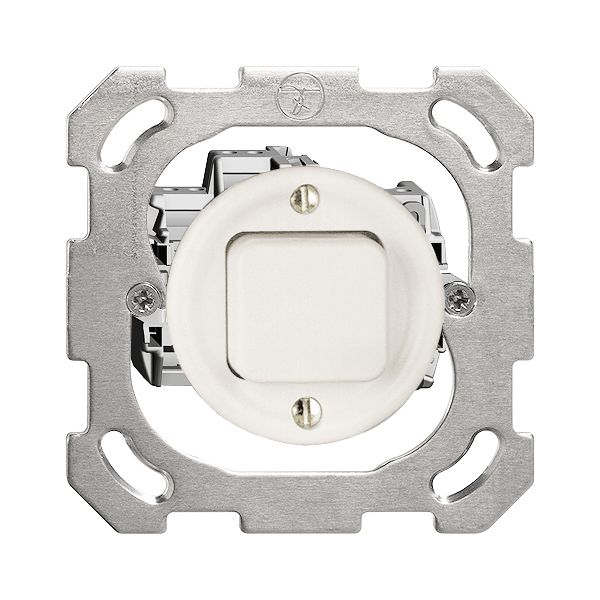 Interruttore pulsante INC 6/1L bianco FH