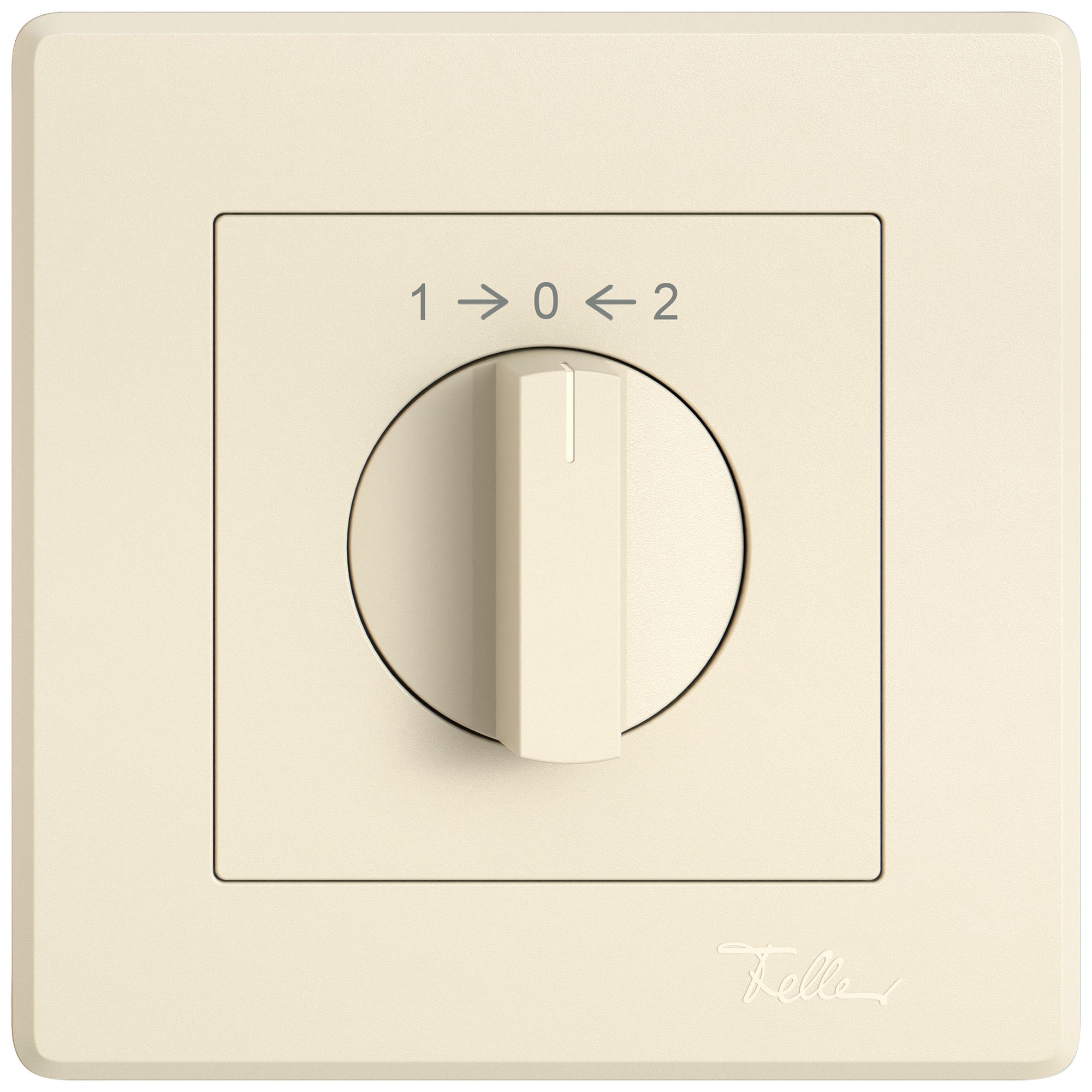 UP-Montageset EDIZIO.liv SNAPFIX® f.Schwenktaster m.Griff 1 → 0 ← 2 cr