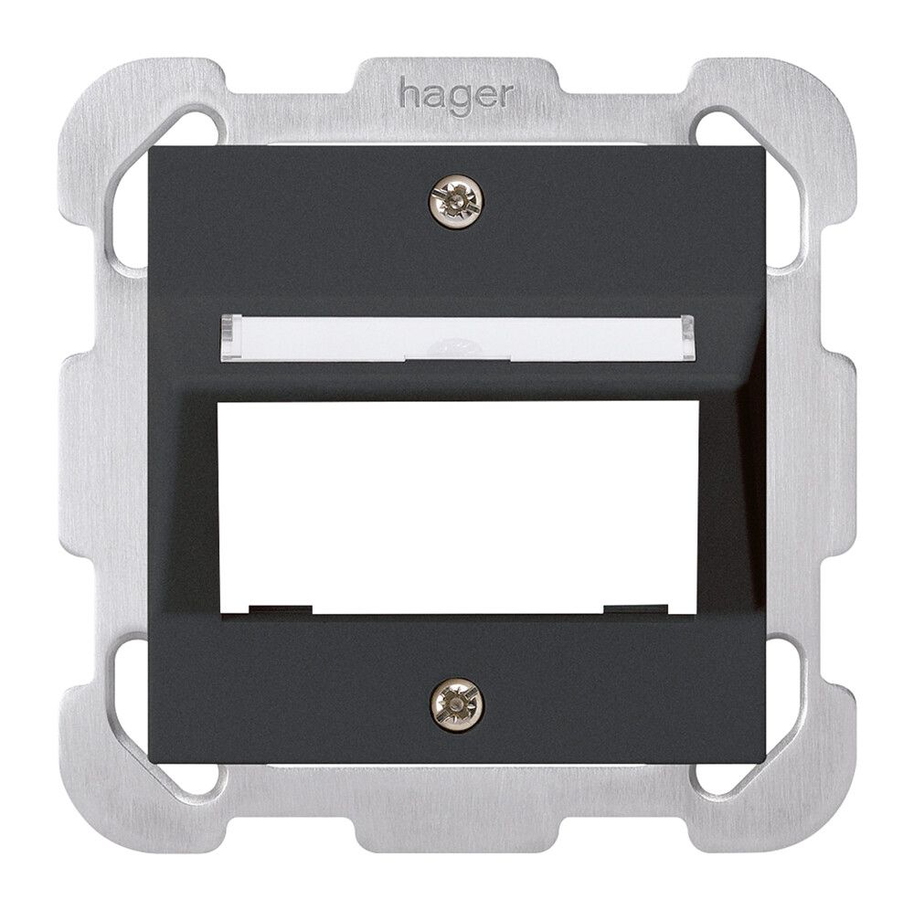 Kit di montaggio INC per 1 M3 modulo multimedia kallysto nero piastra fissaggio