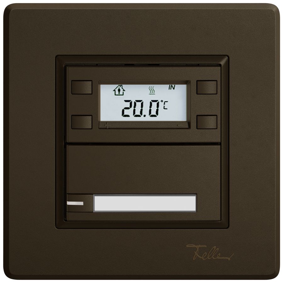 UP-RTH-Taster EDIZIO.liv SNAPFIX® m.RGB-LED Pap.1×Taste 1-Tbed.br