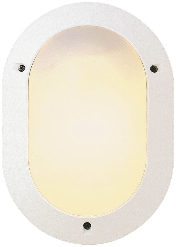 Applique Legrand Chartres Oval E27 53W IP54 321×225×95mm blanc