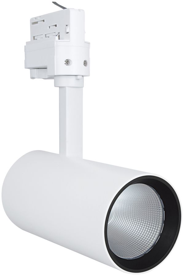 Projecteur pour rail LED LDV TRACK SPOT D75 25W 4000K 24° 90RA blanc
