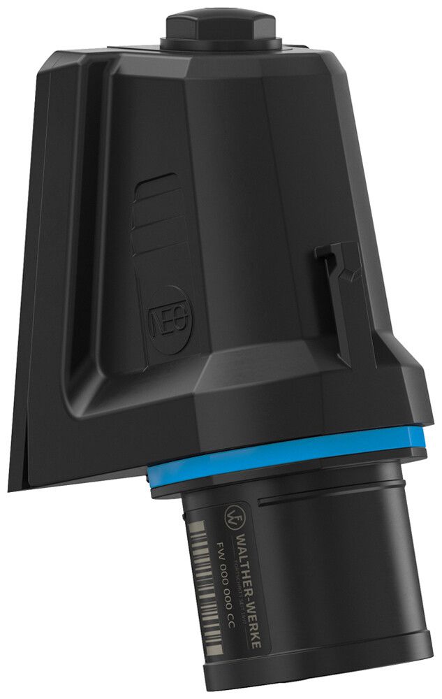 Spina d'apparecchi CEE AP NEO 3P 16A 200…250V 6h blu IP54 morsetto senza vite