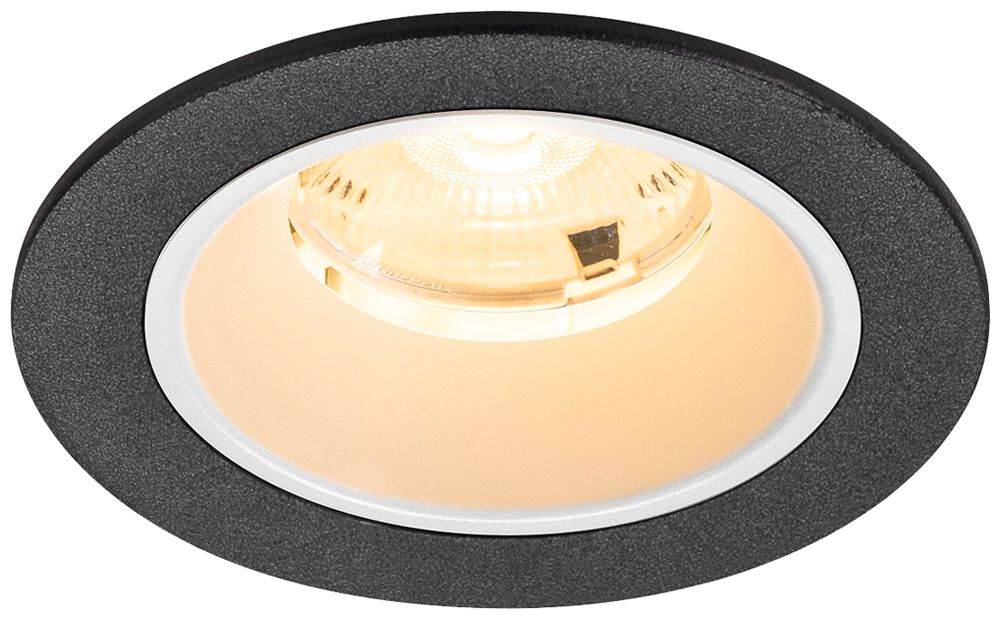 Downlight LED SLV NUMINOS S 6.7W 1050lm 3000K NB DALI Ø80×52mm no/bc