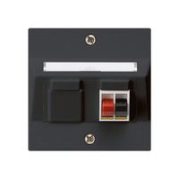 Presa INC audio kallysto 1×nero morsetto per 1 altoparlante