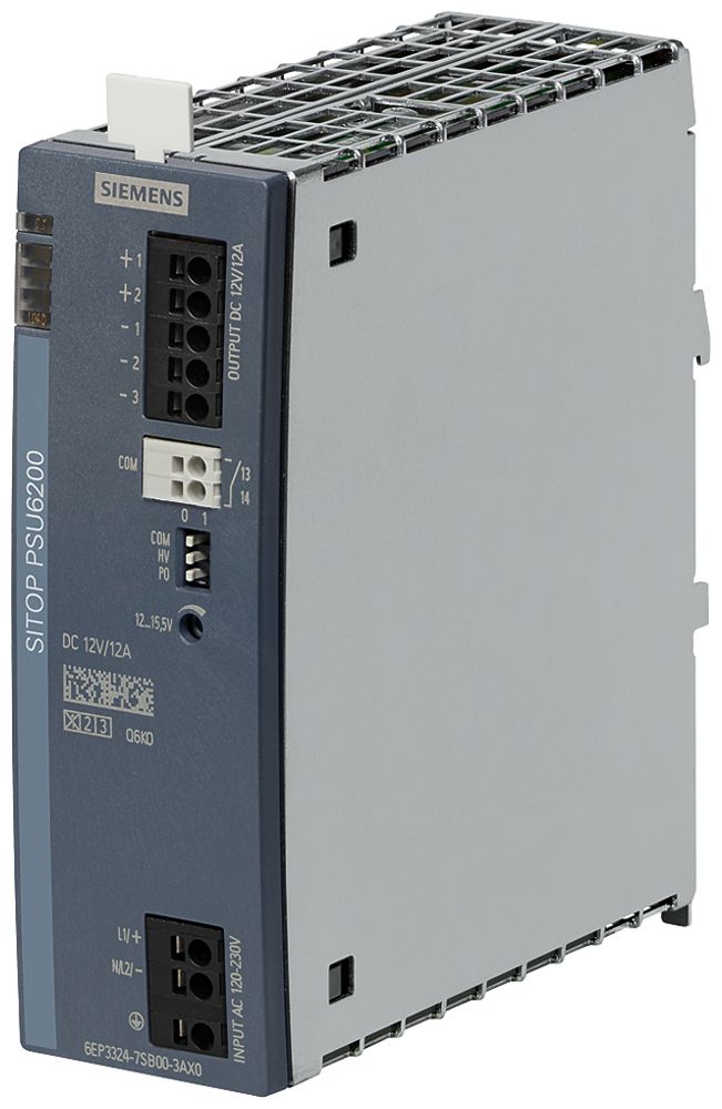 Stromversorgung Siemens SITOP, IN: 120…230VAC (120…240VDC), OUT: 12VDC/12A