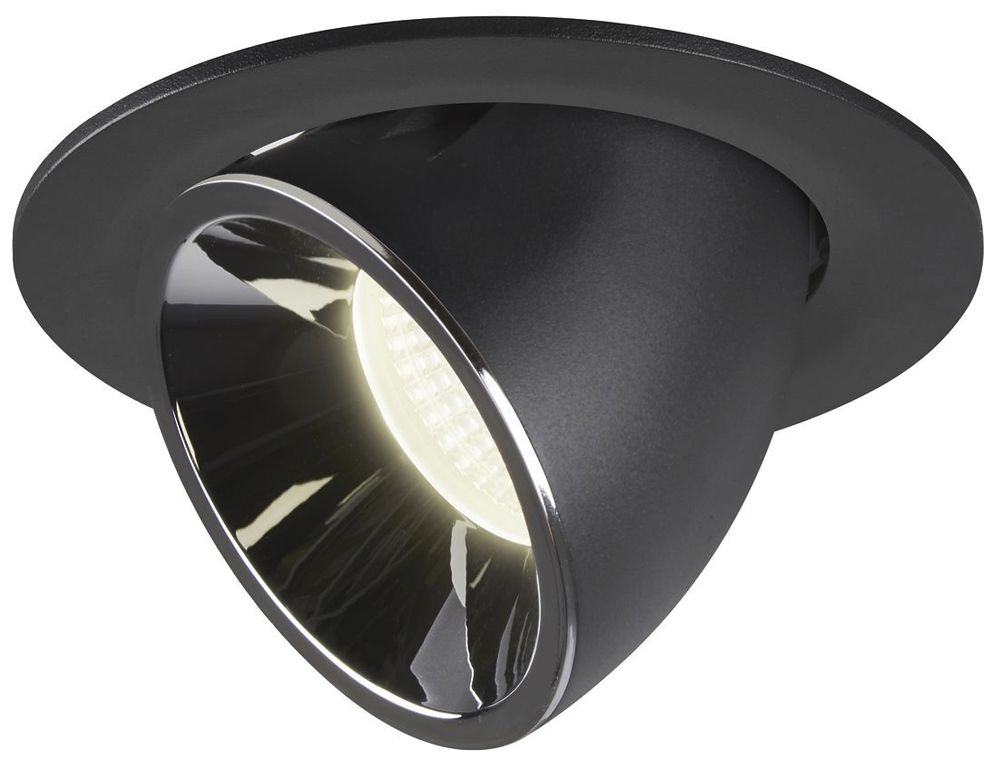 EB-LED-Downlight SLV NUMINOS GIMBLE L, 25.4W 700mA 2350lm 4000K 20° sz/chr