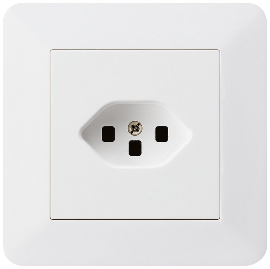 UP-Steckdose kallysto.trend T23 weiss mit Steckklemmen